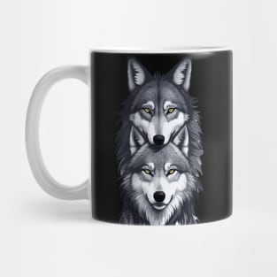 Wolf T Shirt Mug